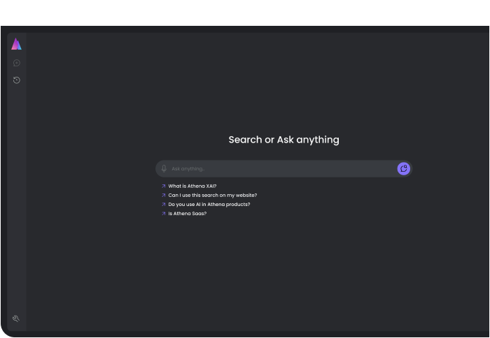 XAI Conversational Search Window